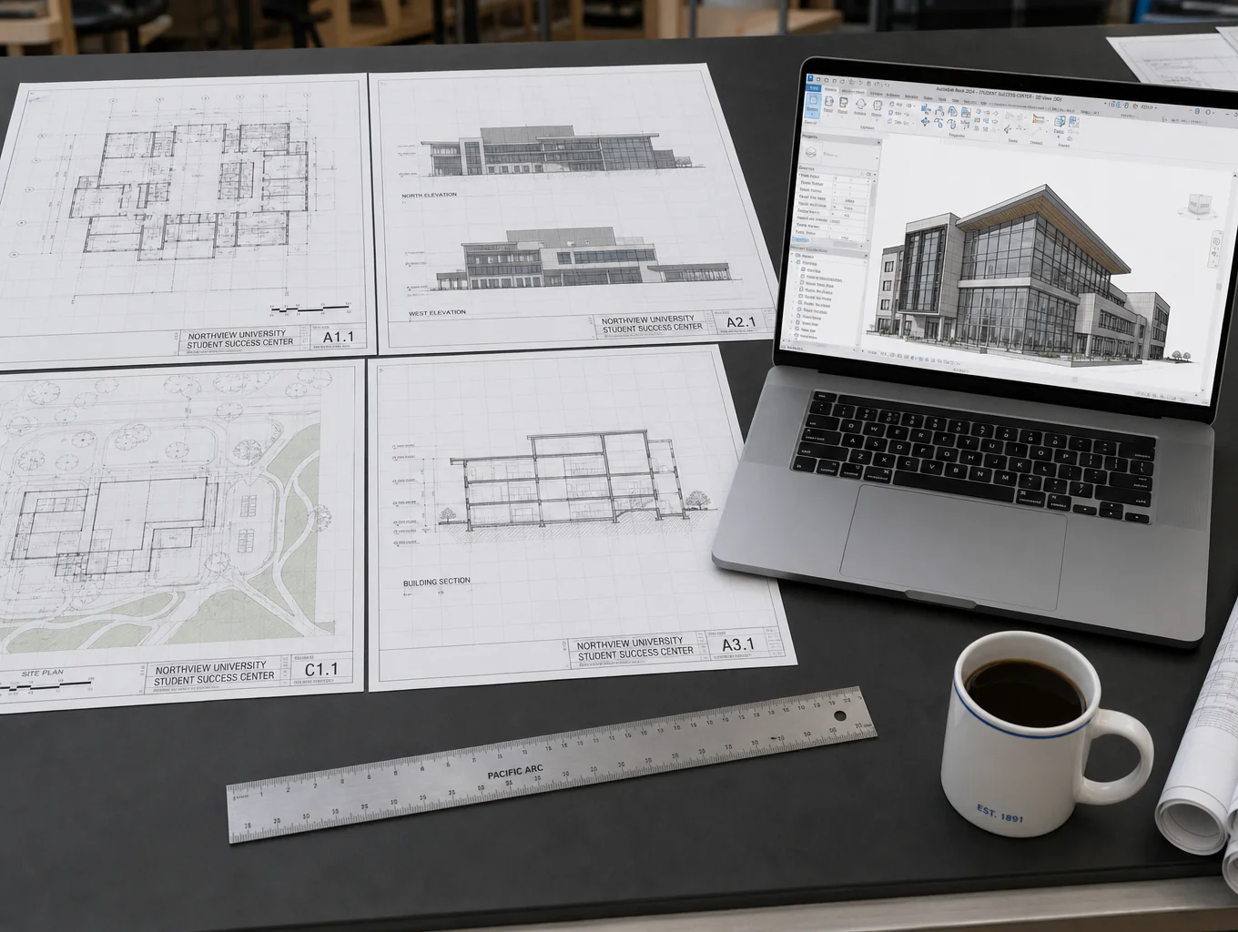 Architectural plans and structural permits for a Brookhaven residential renovation