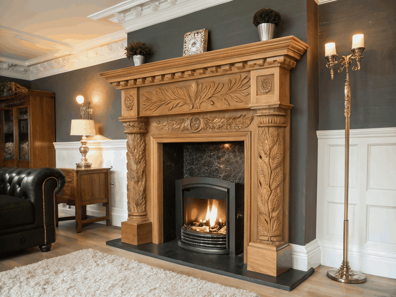 Historic Brookhaven Ceiling & Hearth Suite
