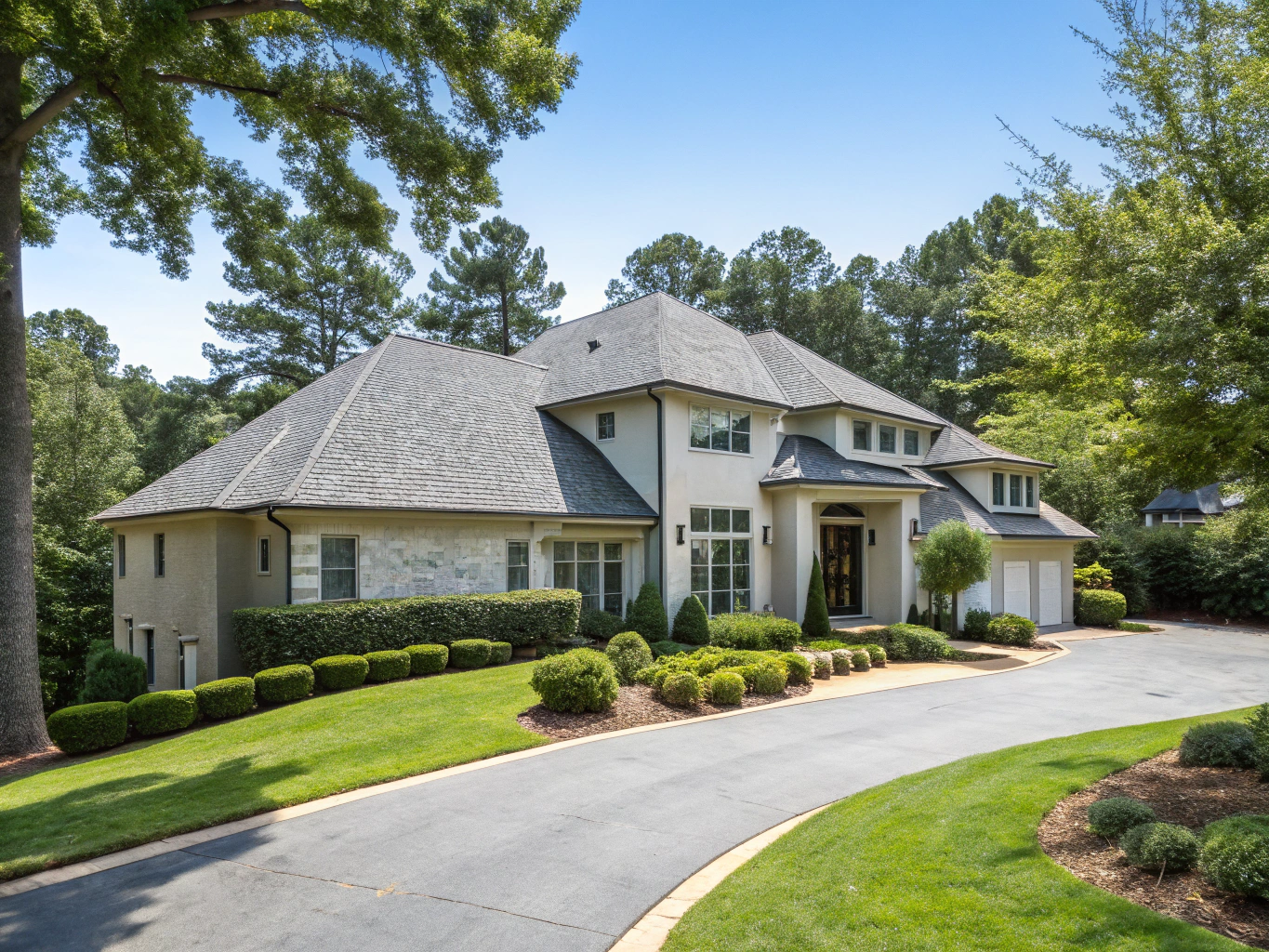 Renovated Craftsman residence in Brookhaven, Georgia neighborhood